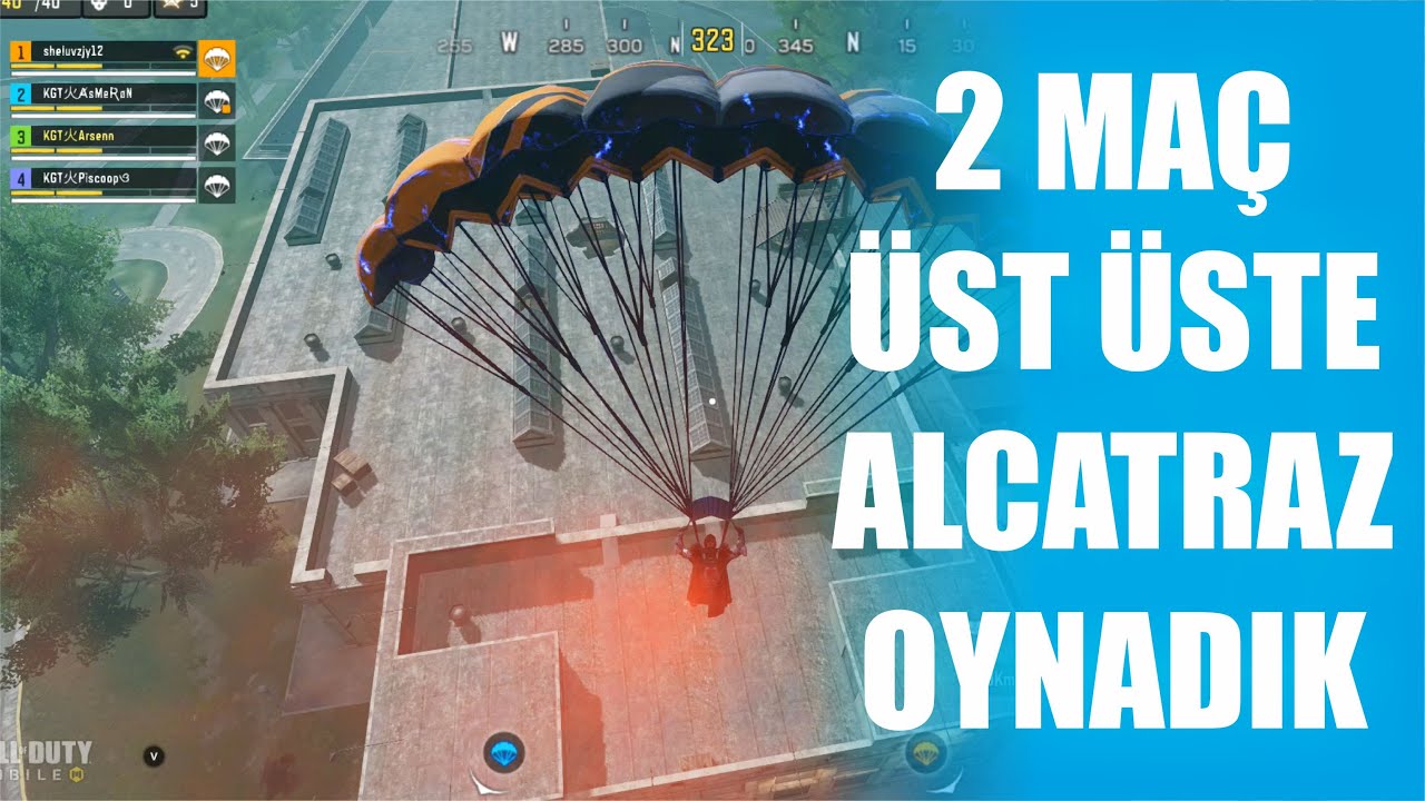 2 Ma&ccedil; &Uuml;st &Uuml;ste ALCATRAZ | Call Of Duty Mobile