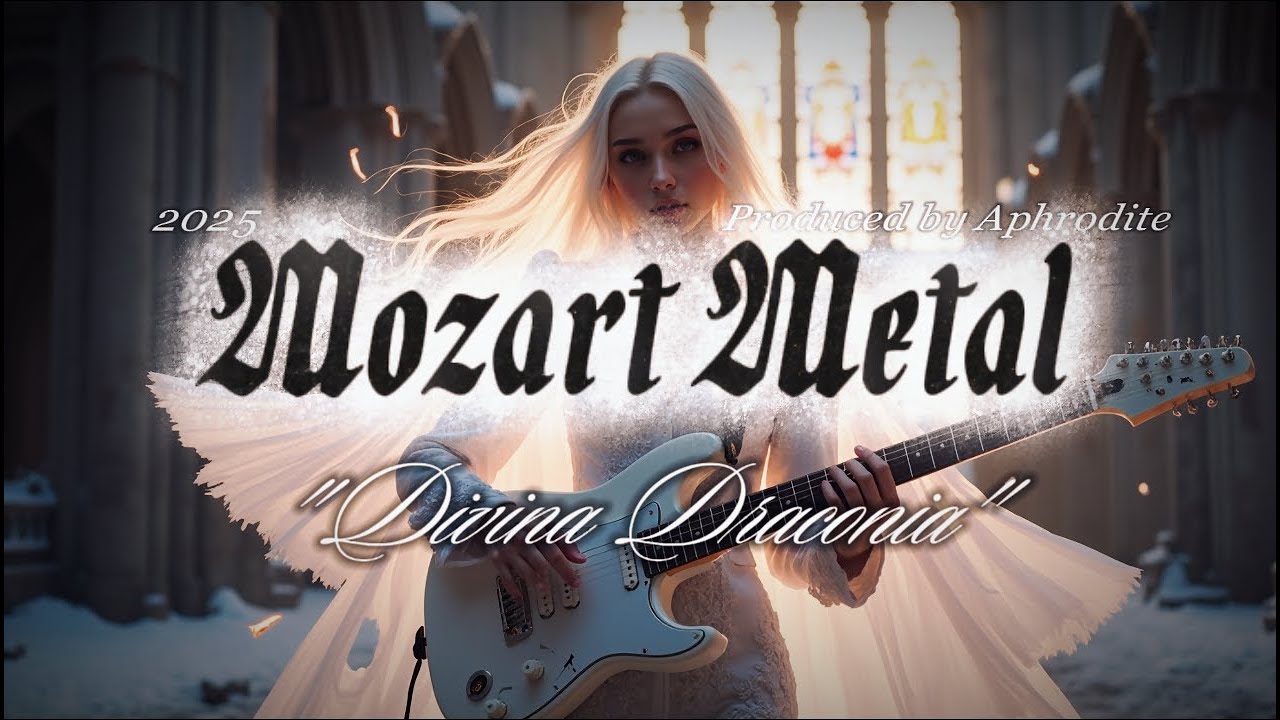 Mozart Metal – Divina Draconia🐉: White Dragon Awakens in a Classical Metal Epic