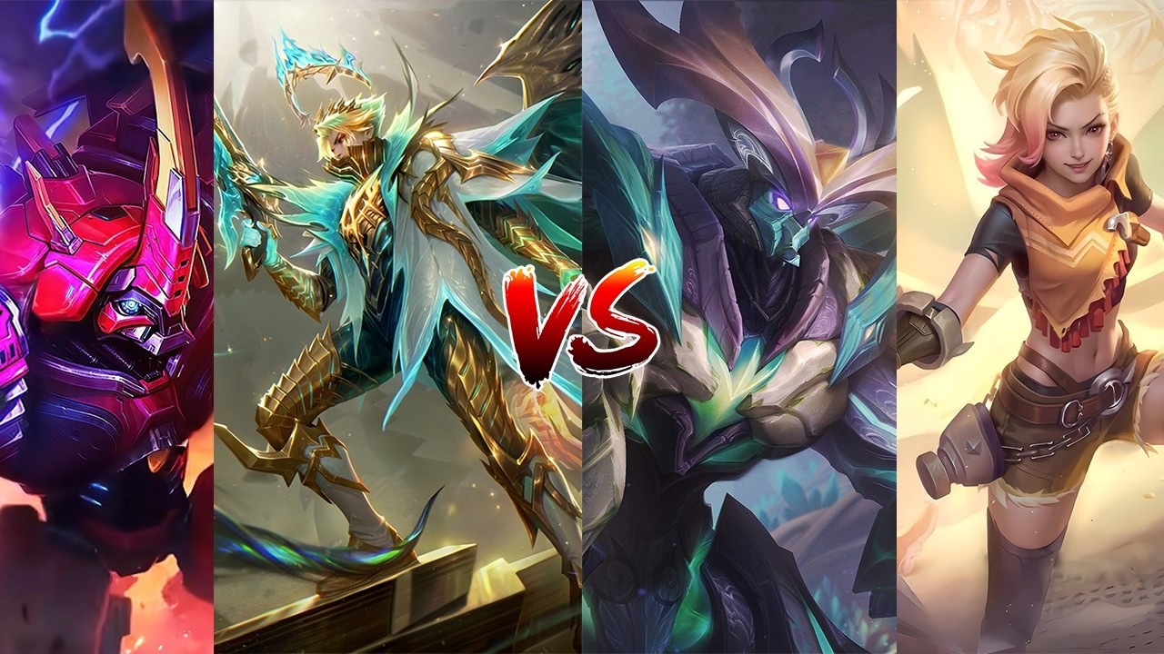 PAKAI GROCK ON POINT BIKIN GOLD LANE SENENG ??? - Mobile Legends