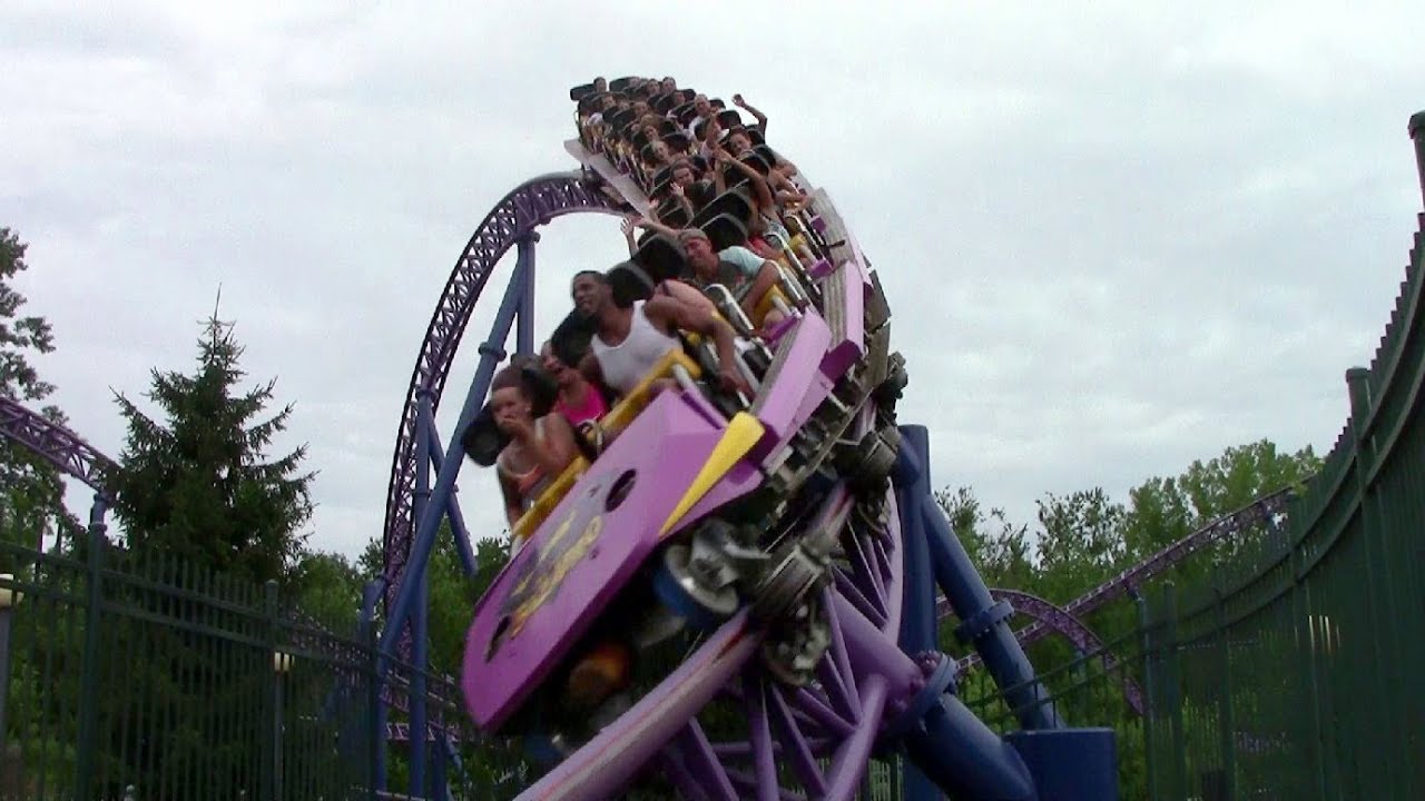 Bizarro off-ride HD Six Flags New England