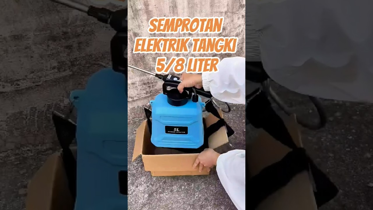 Semprotan Tanaman Elektrik Tangki 5/8 Liter