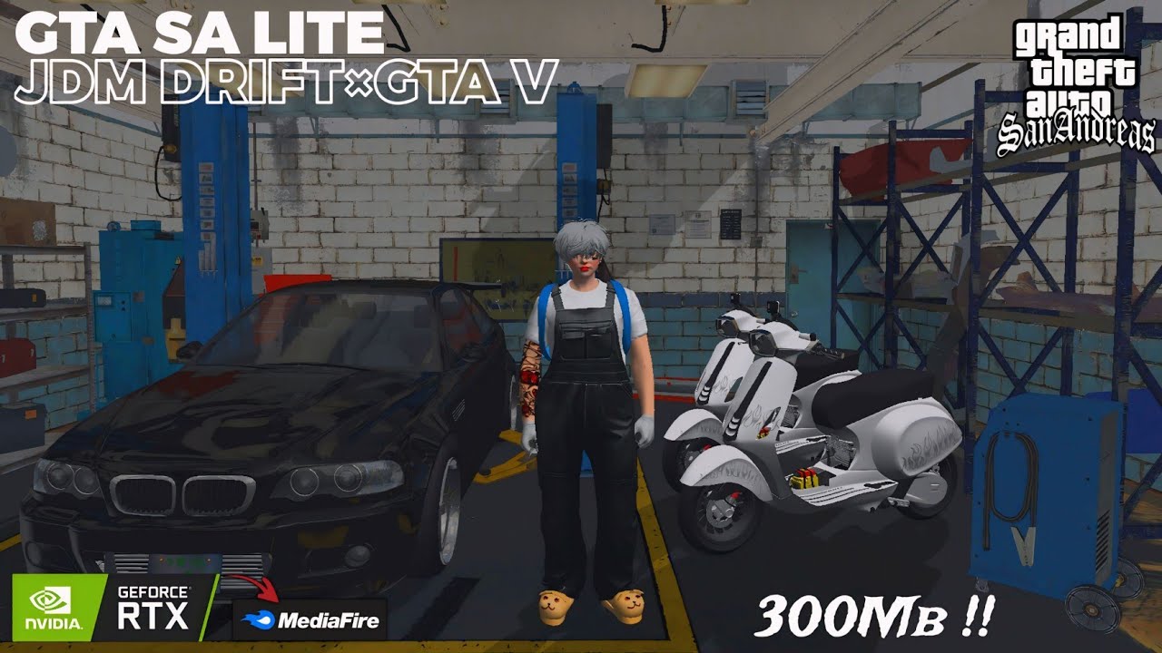 RILIS🔥GTA SA LITE FULL MOD JDM DRIFT X FIVEM GTA V TERBARU V59 DI ANDROID 300 MB !!