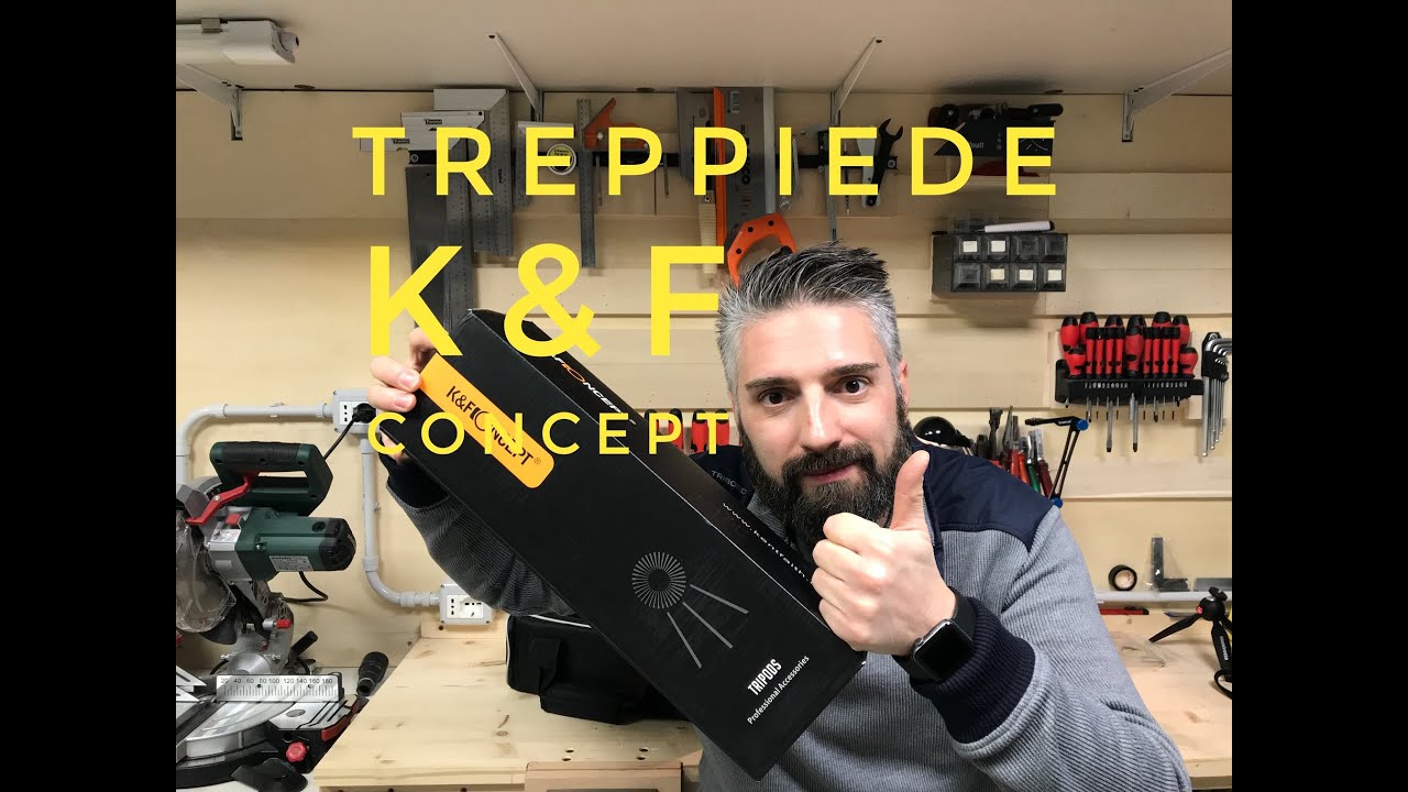 K&F Concept TM2515 Treppiede professionale - Unboxing