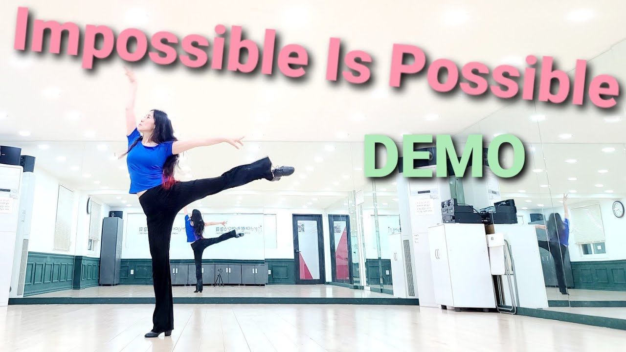 Impossible Is Possible Linedance by Sue (Demo)/아름다운 나이트클럽 댄스 ~ #suelinedance