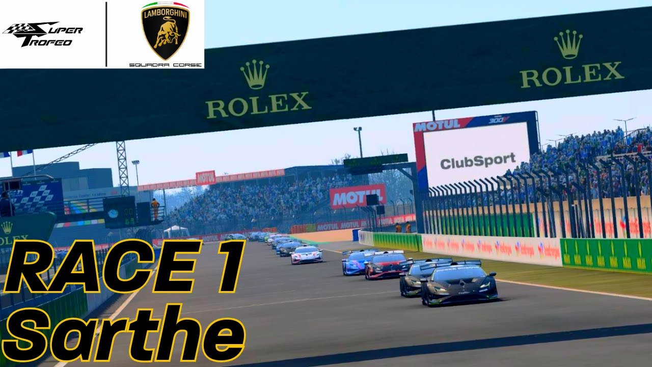 Rolex 30 Minutes of Sharte | 2025 Lamborghini Super Trofeo | Automobilista 2 - theemake