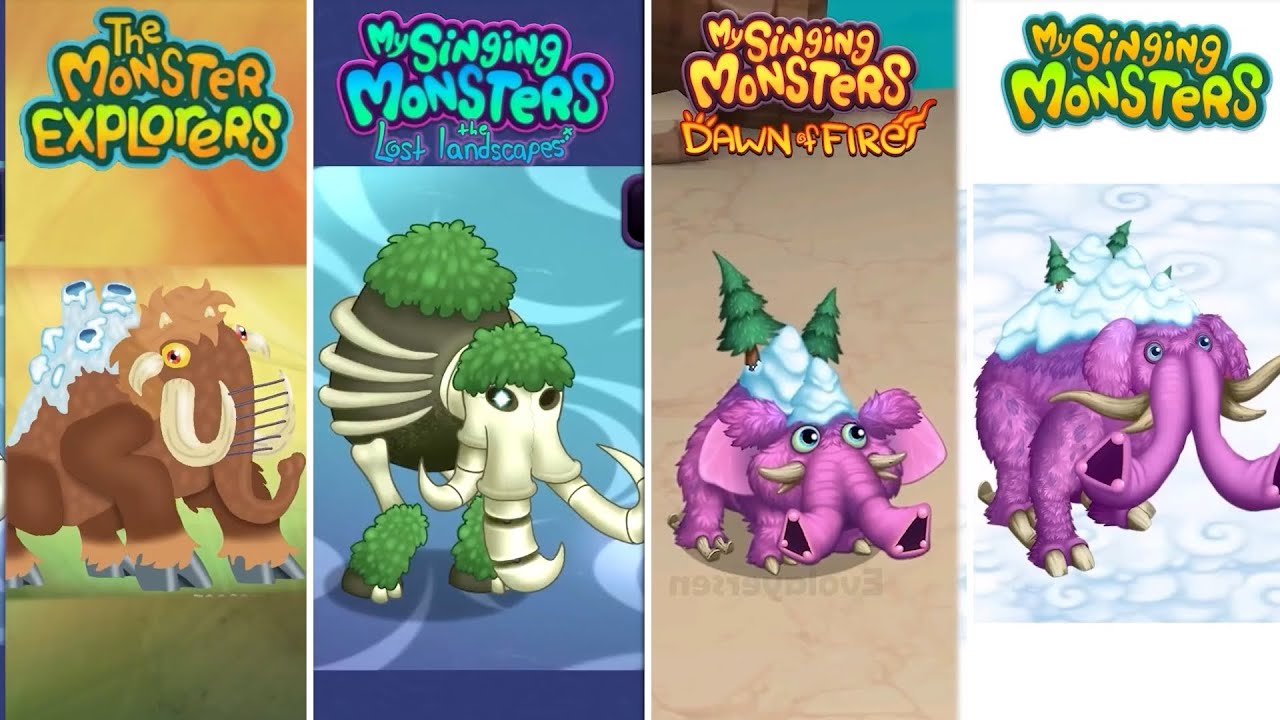 MOSSTODON, HUMBUG | My Singing Monster Vs Lost The Landscapes Vs Dawn Of Fire ~ Comparisons
