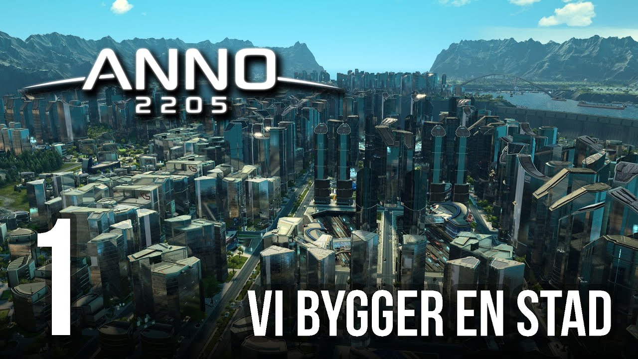 The Jnx Spelar Anno 2205 | #1 | Vi bygger en stad