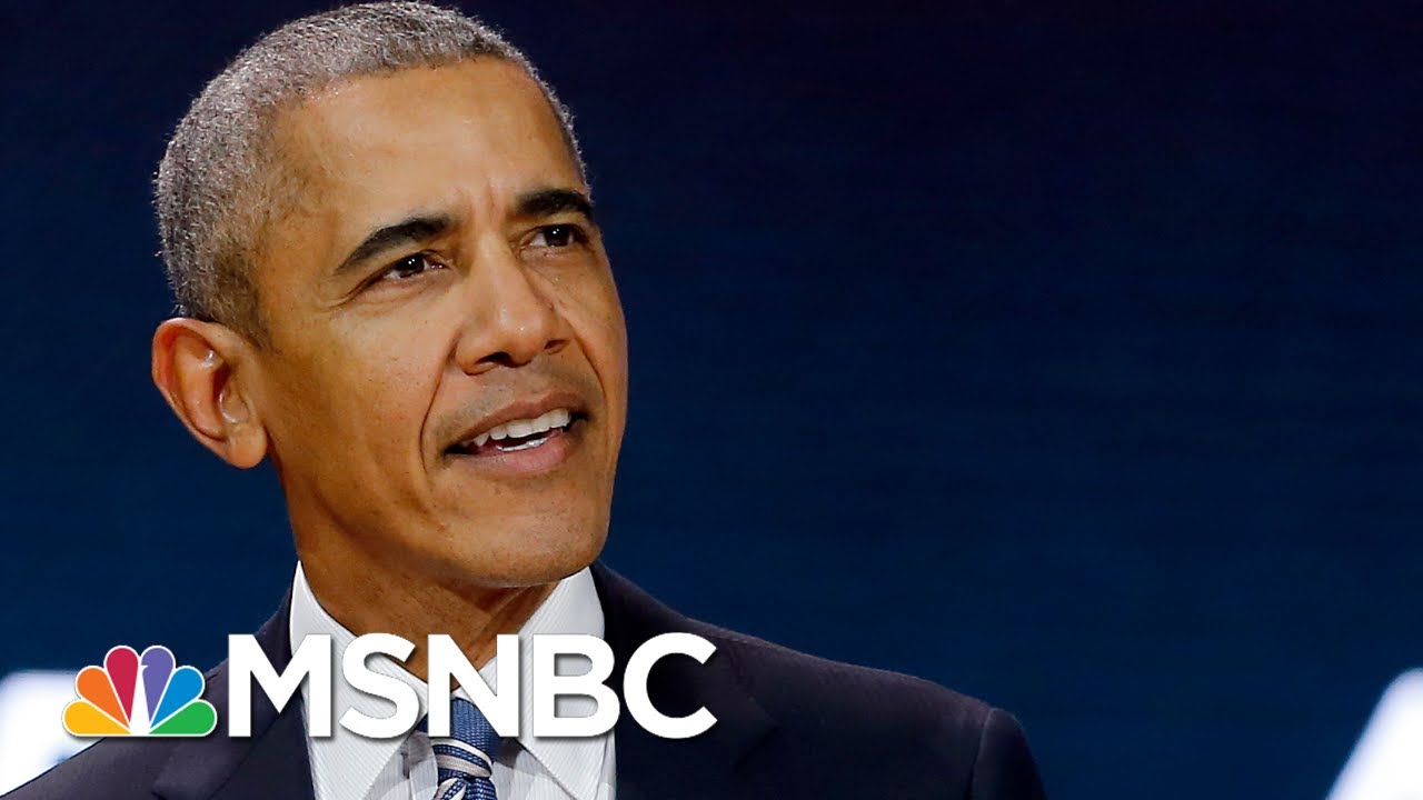 Trump Outshined As Obama Confronts Police Killing, Touts Greatest Protests Of His 'Lifetime' | MSNBC