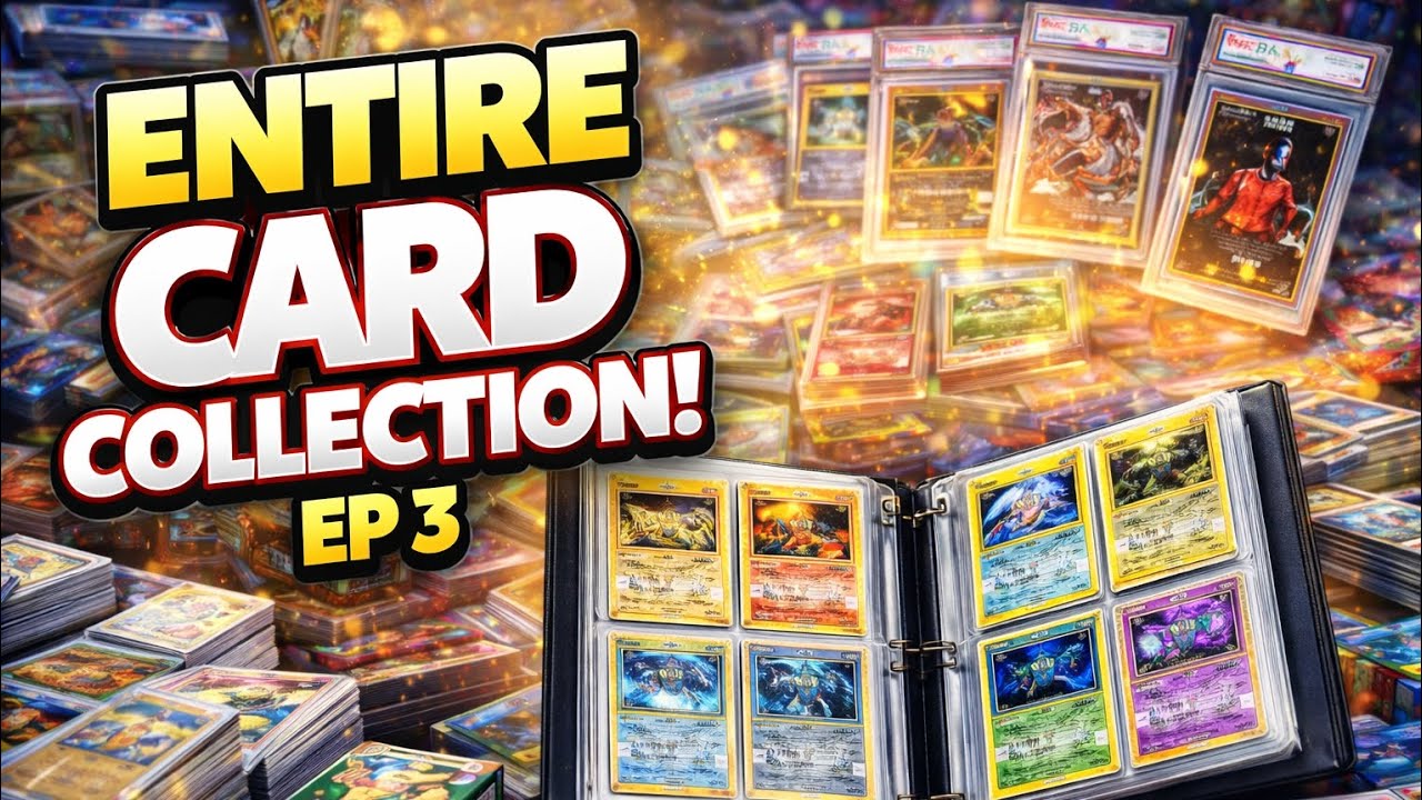 MY ENTIRE CARD COLLECTION ep 3