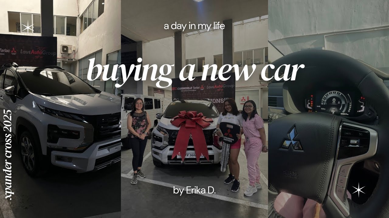 Buying a new car | Mitsubishi xpander cross 2025 | Erika D.
