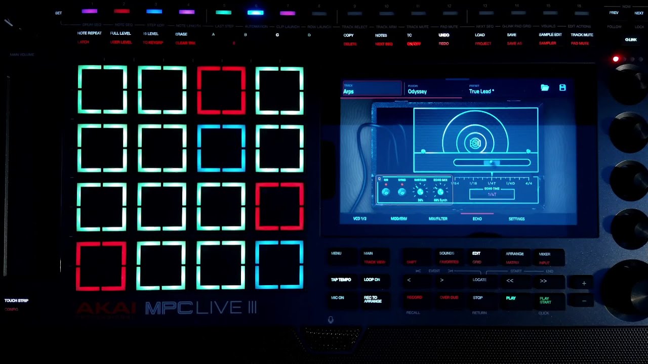 AKAI MPC Live III – Music Track: Melodic Odyssey (Dance / Trance)