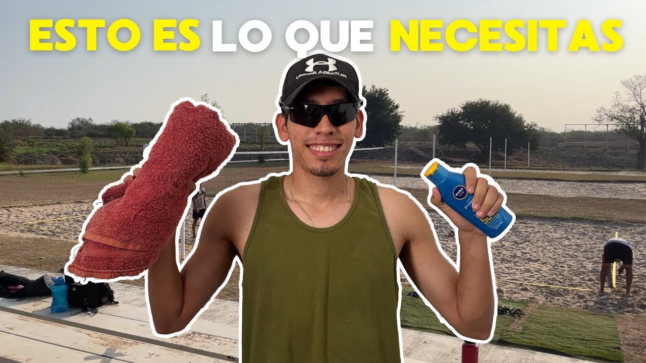Así es un ENTRENAMIENTO de VOLEIBOL de PLAYA
