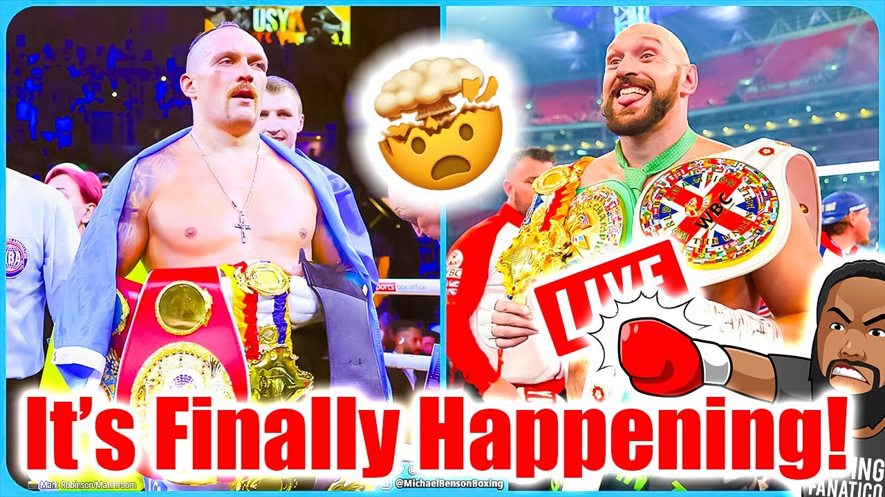Boxing Fanatico Live Ep.63 IT'S OFFICIAL Tyson Fury vs Oleksandr Usyk is SIGNED!!!! Let's GOOOO