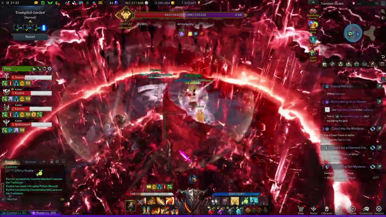 Lost Ark - Ivory Tower Gate 4 Normal Mode! 1600 Punisher Slayer POV!