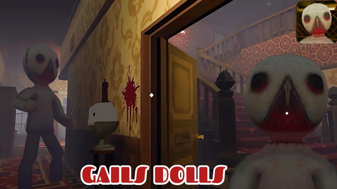 GAIL'S DOLL Comes to Life in This ESCAPE HORROR Game! android mobile gameplay #horroegame #gailsdoll