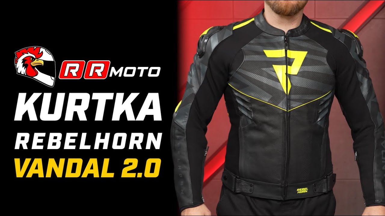 REBELHORN VANDAL 2.0 - nowa odsłona kurtki, rozbudowana wentylacja i certyfikat AAA