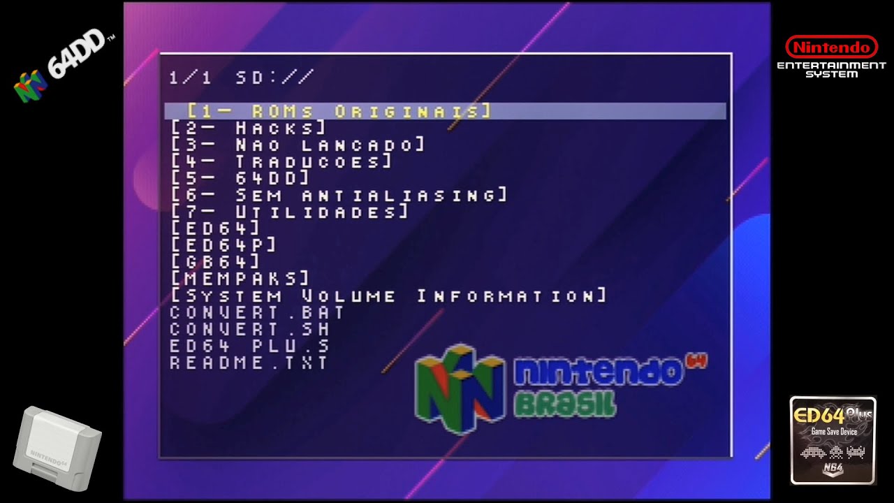 ALT64 - Um Sistema Alternativo Para o ED64 Plus