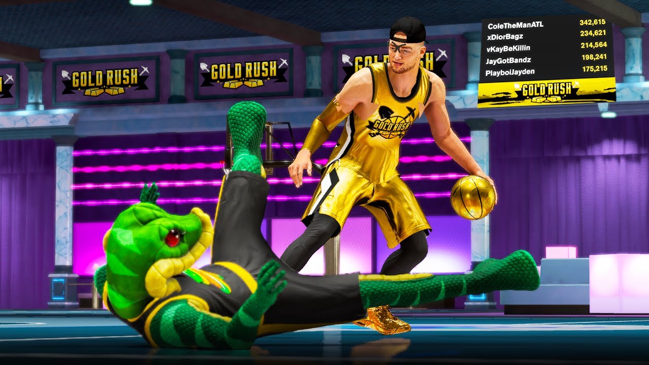 I WON THE 1ST GOLD RUSH EVENT on NBA 2K22.. (1 MIL VC)