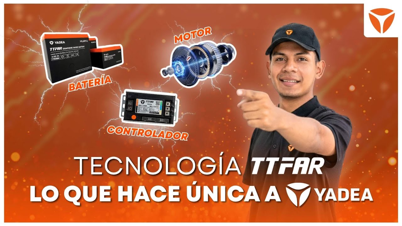 TTFAR: la tecnología que hace únicas a las motos eléctricas Yadea ⚡🏍️