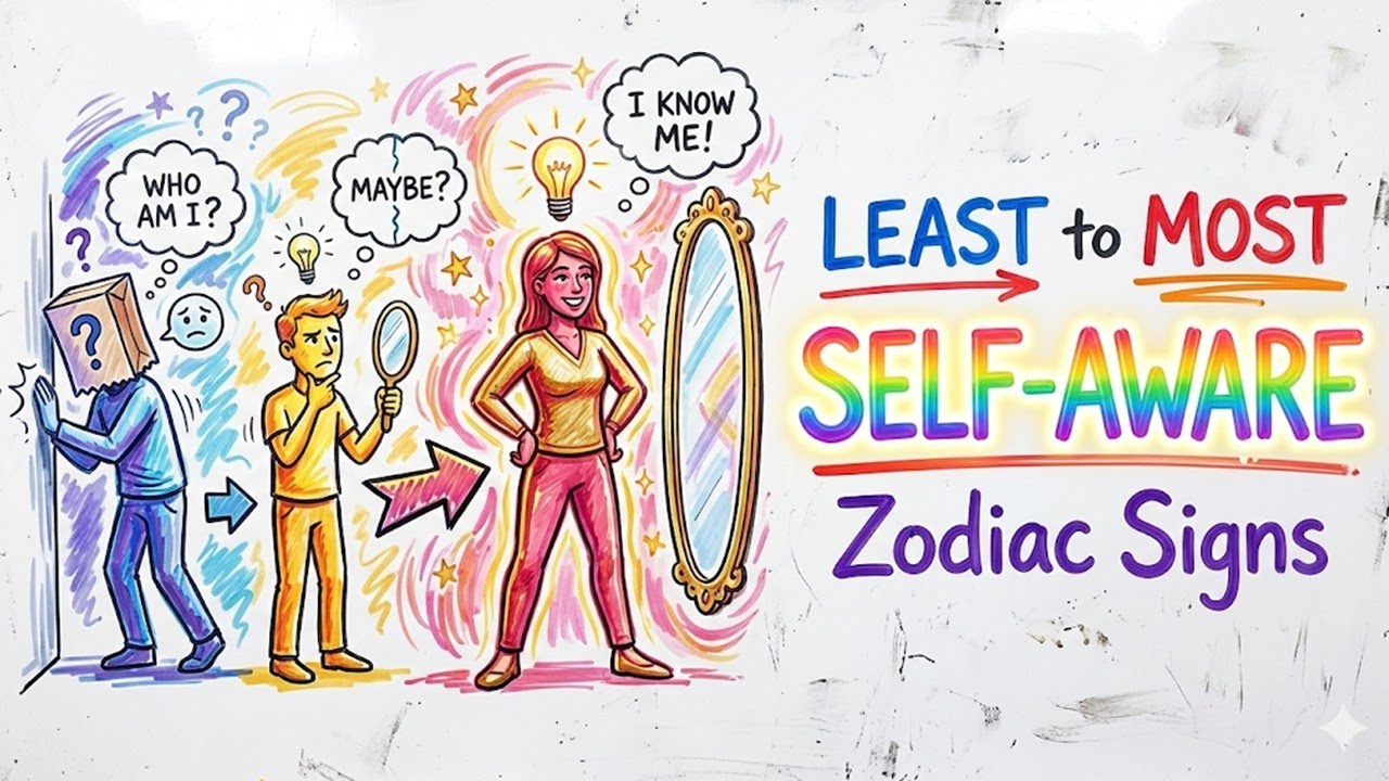 Least to Most Self Aware Zodiac Signs