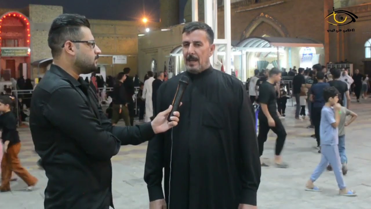 تغطية الاعلامي علي الزيدي