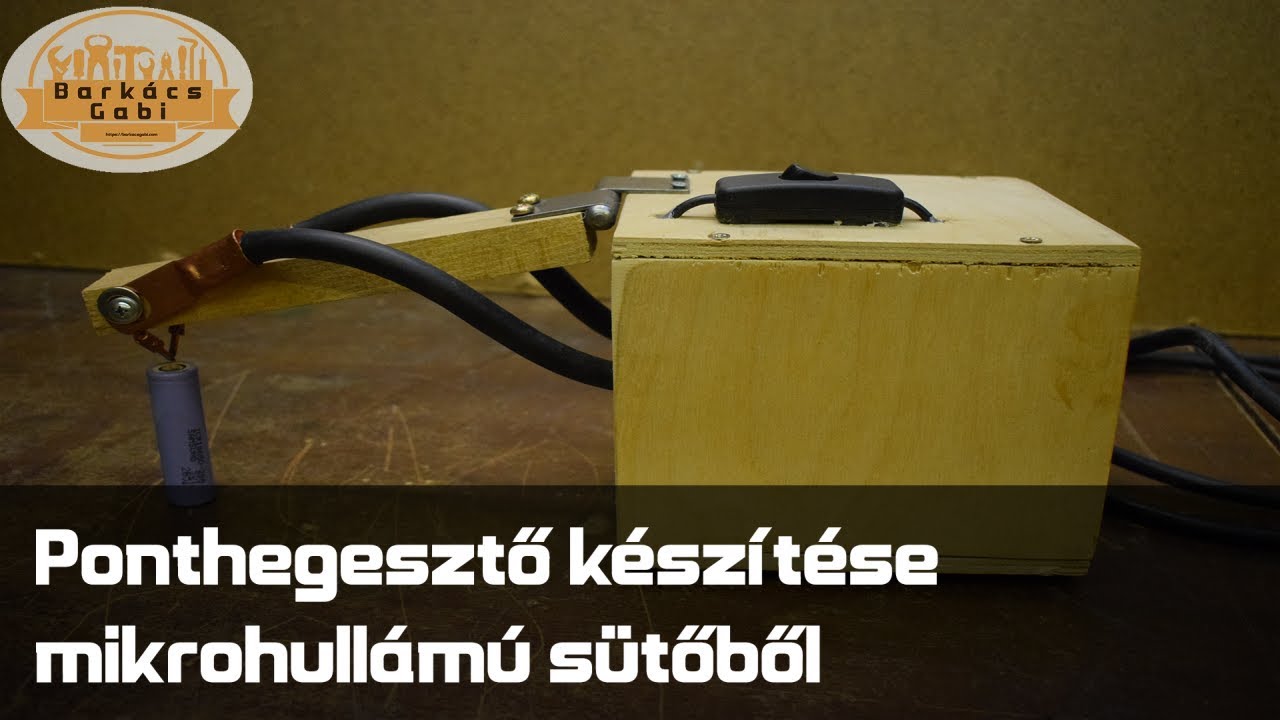 Ponthegesztő k&eacute;sz&iacute;t&eacute;se mikrohull&aacute;m&uacute; s&uuml;tőből
