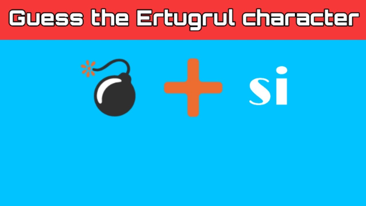Guess the Ertugrul characters from emoji