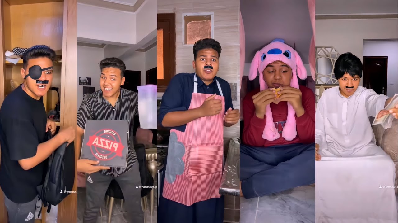 اضحك من قلبك مع اجمل الفيديوهات والمقاطع المضحكة ليوسف جو 🤣🤣