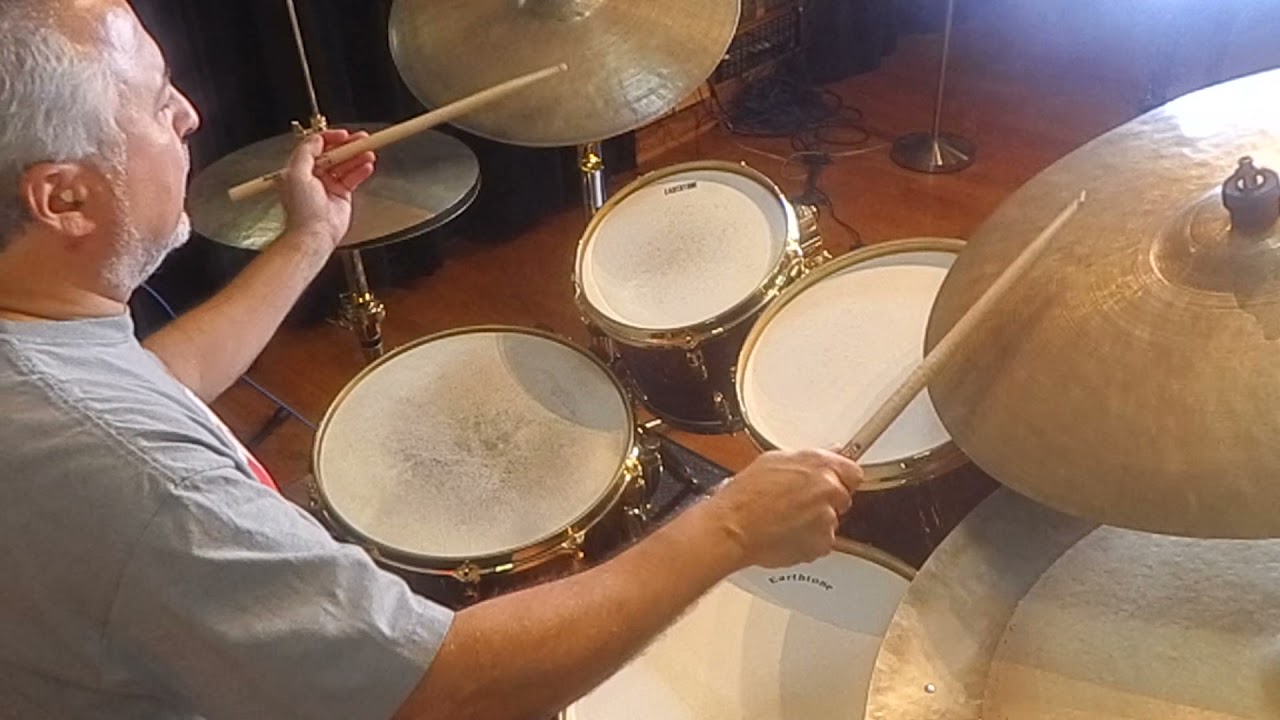 Free Form Improvising on the Drum Set- Solo #2 ECM