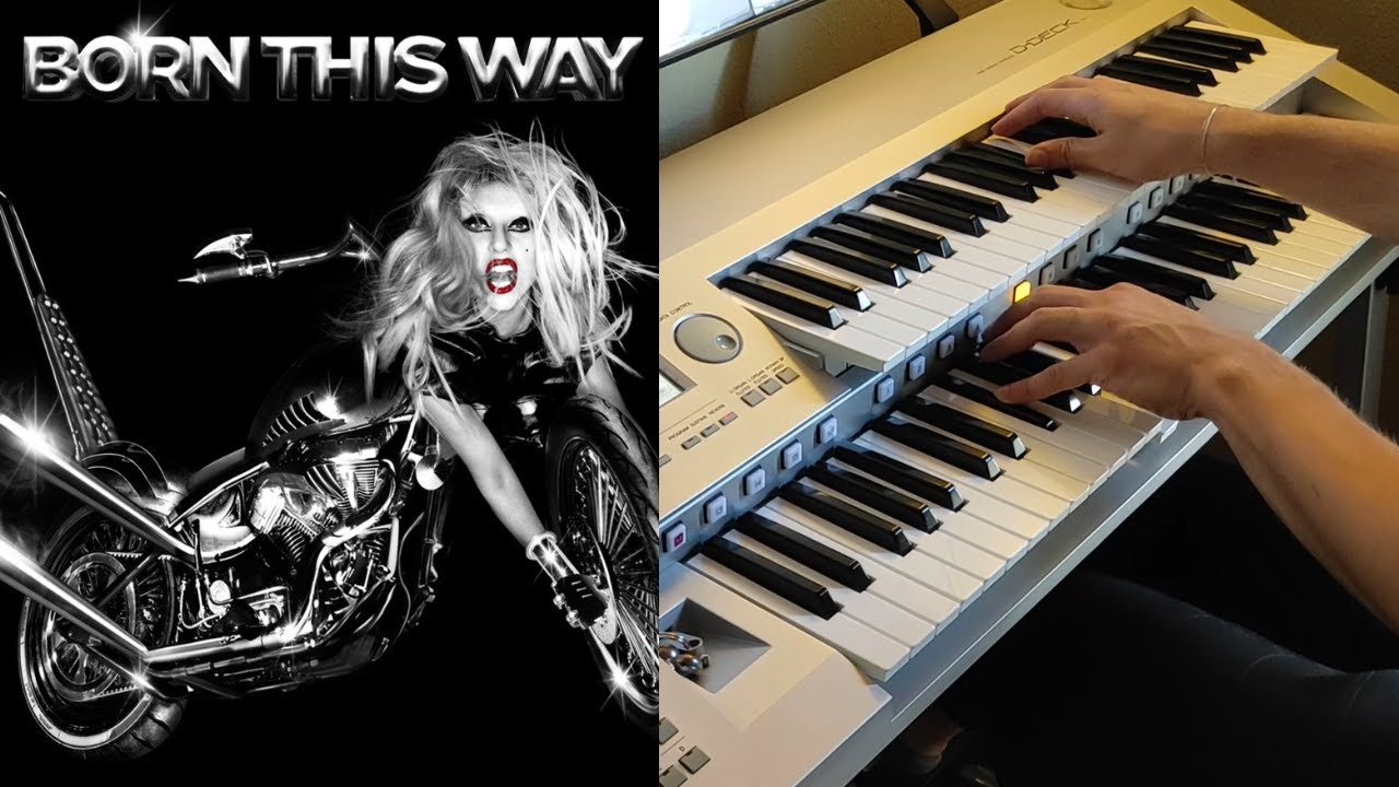 Born This Way - Lady GaGa, Yamaha Electone D-Deck - Dimitris Leontaris
