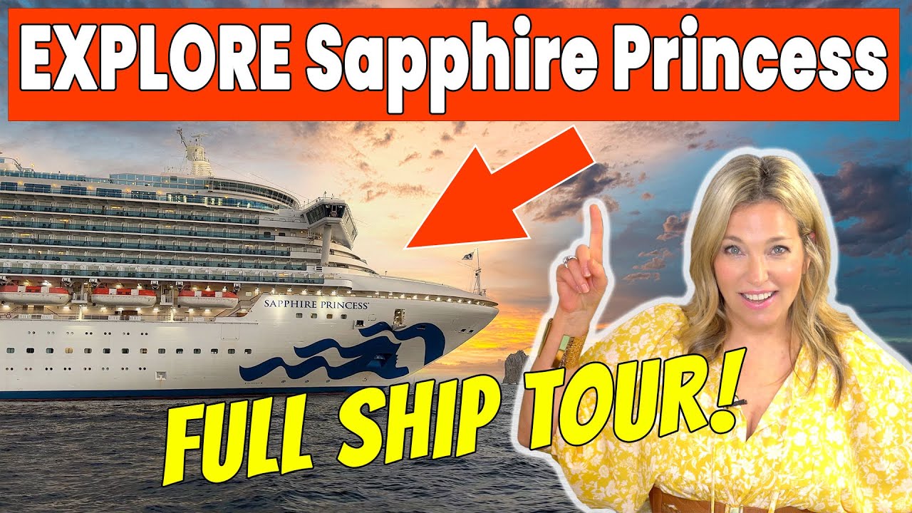 Экскурсия на корабле Sapphire Princess!