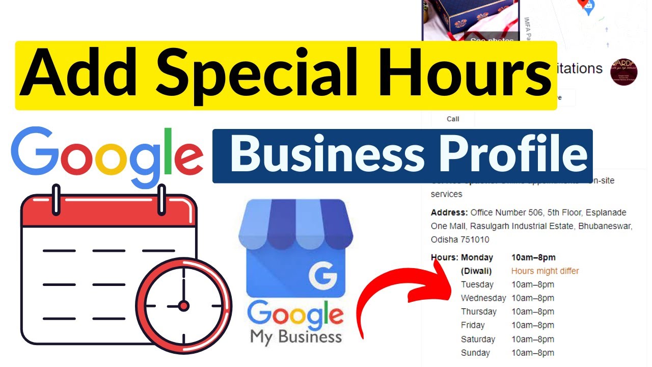 How To Set Holiday Hours On Your Google Business Profile |How to set Special hours in Google Listing