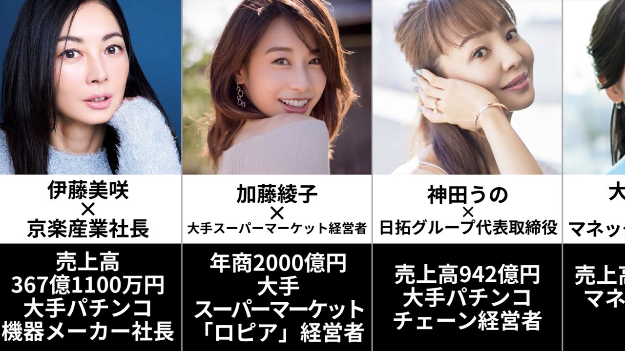 ㊗️40万回再生！結婚して玉の輿にのった芸能人(有名人)30選#芸能人