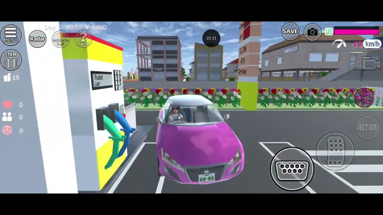 ละครสั้นเกมซากุระเรื่อง เมื่อฉันไม่มีงานทำเลยมาเป็นเด็กปั้ม