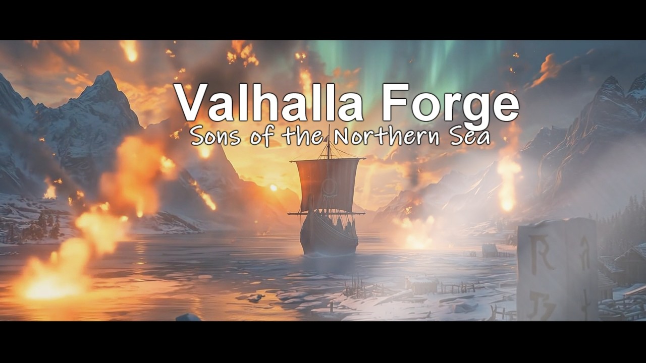 SONS OF THE NORTHERN SEA - Epic Viking War Folk | Powerful Male Choir & Battle Drums