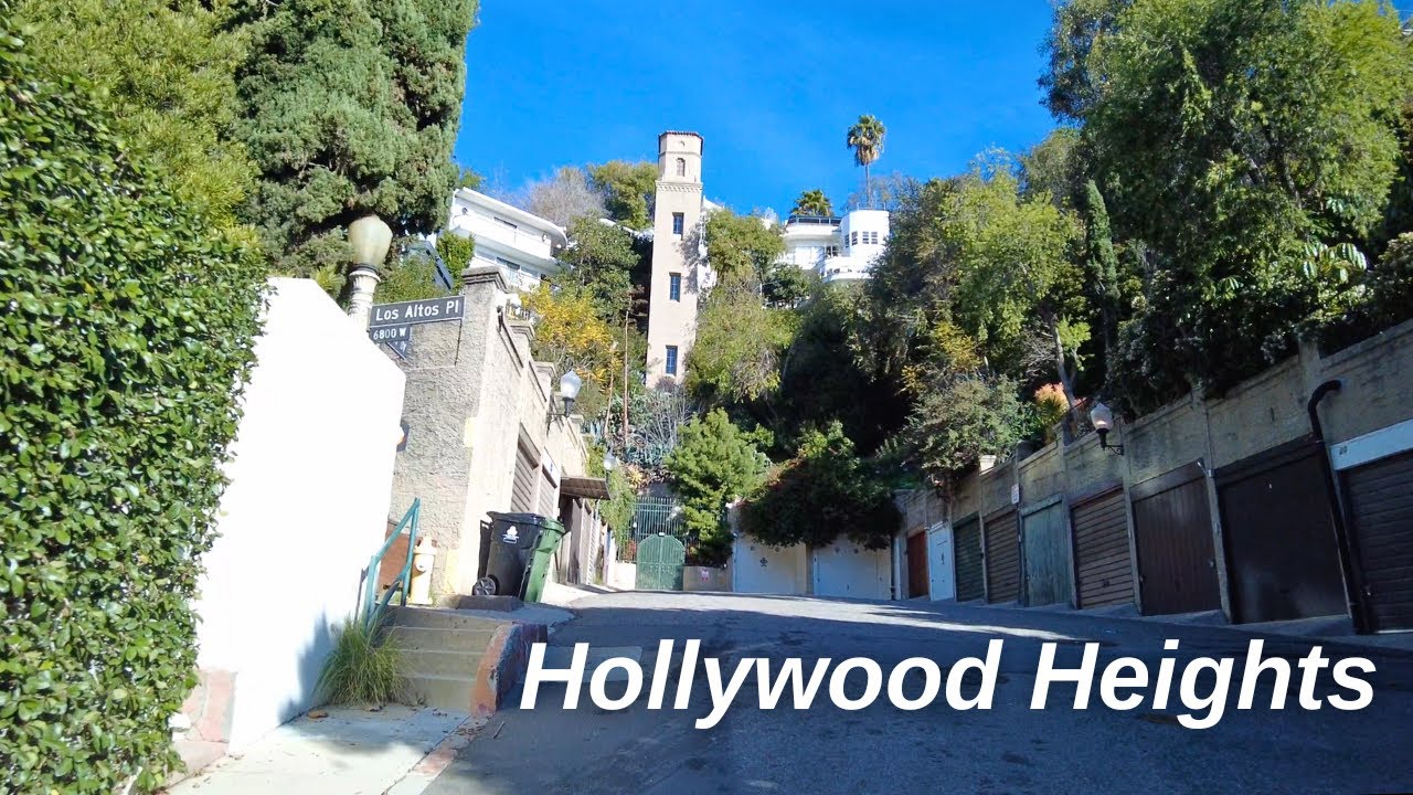Quiet Walk in Hollywood Heights with Views | Los Angeles Secret Stairs | Former Home of Kurt Cobain