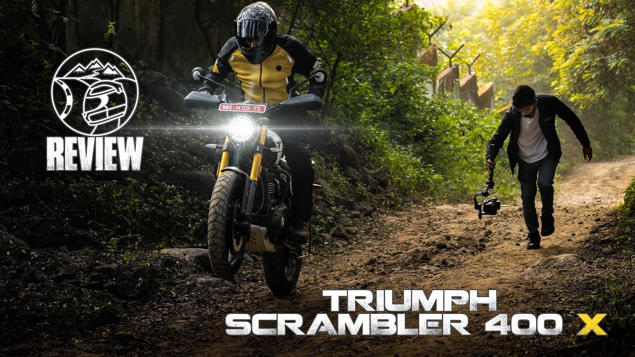 Обзор Triumph Scrambler 400X | Где скорость встречается с Гималаями | Официальный представитель S...