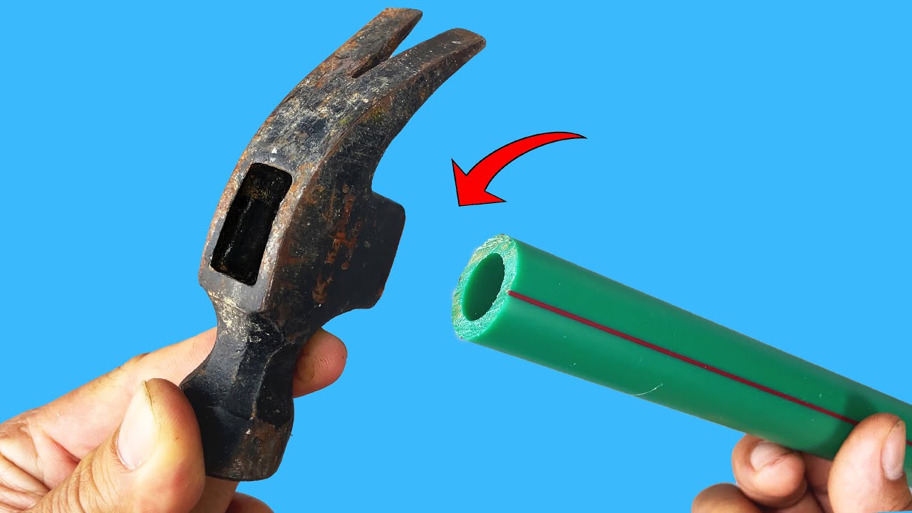Don't Throw Away Your PVC Pipe! I'll Show You How To Make A PVC Hammer Handle