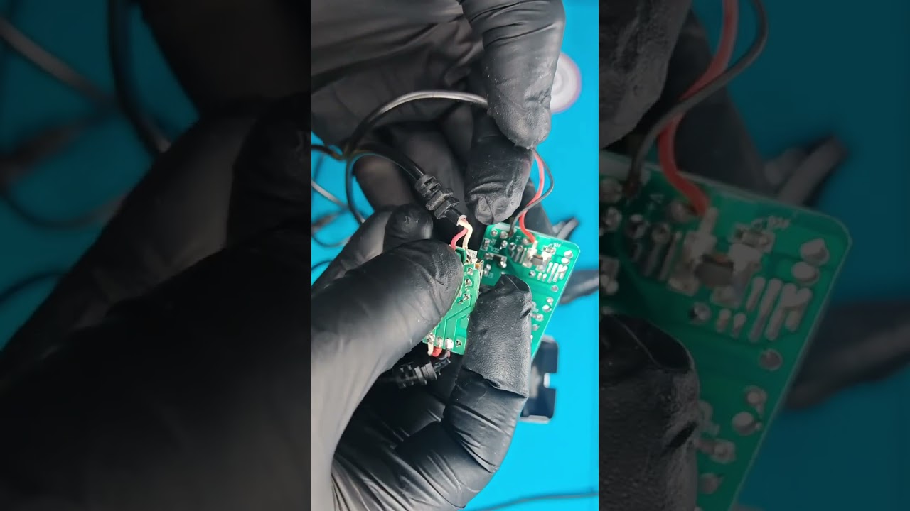C&oacute;mo solucionar el cable cortado de t&uacute; pulidor de callos. Opci&oacute;n 2