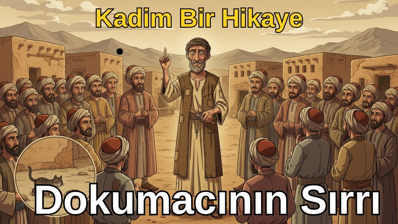 Son Ekmeğini Sokak Kedisiyle Paylaşan Yoksul Dokumacıya Allah'ın Gönderdiği Şey Herkesi Şok Etti