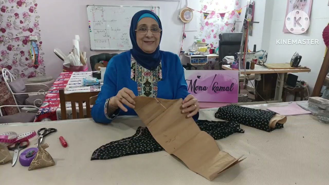 سلسلة التظبيطات ج1(تضييق بلوزة بالباترون)وتركة رائعة في الكم @mona4sew
