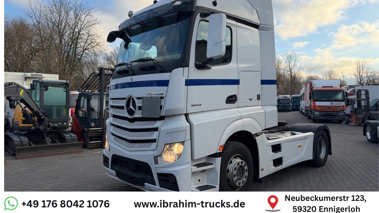 Actros 1843 - 2015 | Ibrahim Trucks