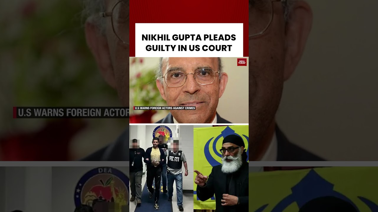 US Court: Nikhil Gupta Accepts Charges in Pannun Assassination Conspiracy #NikhilGupta #pannun