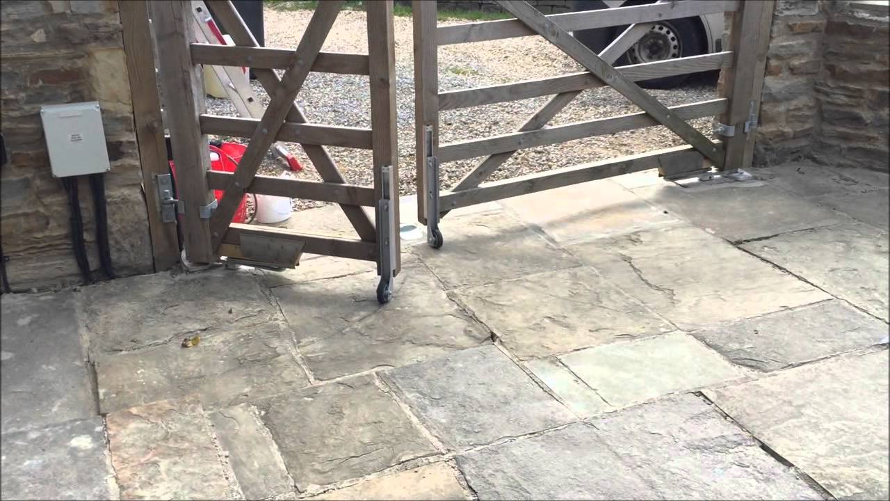 Sloping Drive Gate Wheel