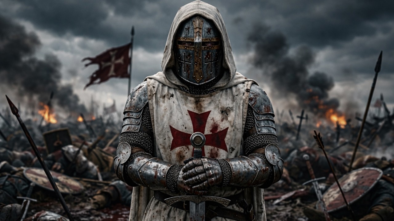 The Last Templar Standing – A Sacred Chant of Faith and Pain | Dark Gregorian Choir