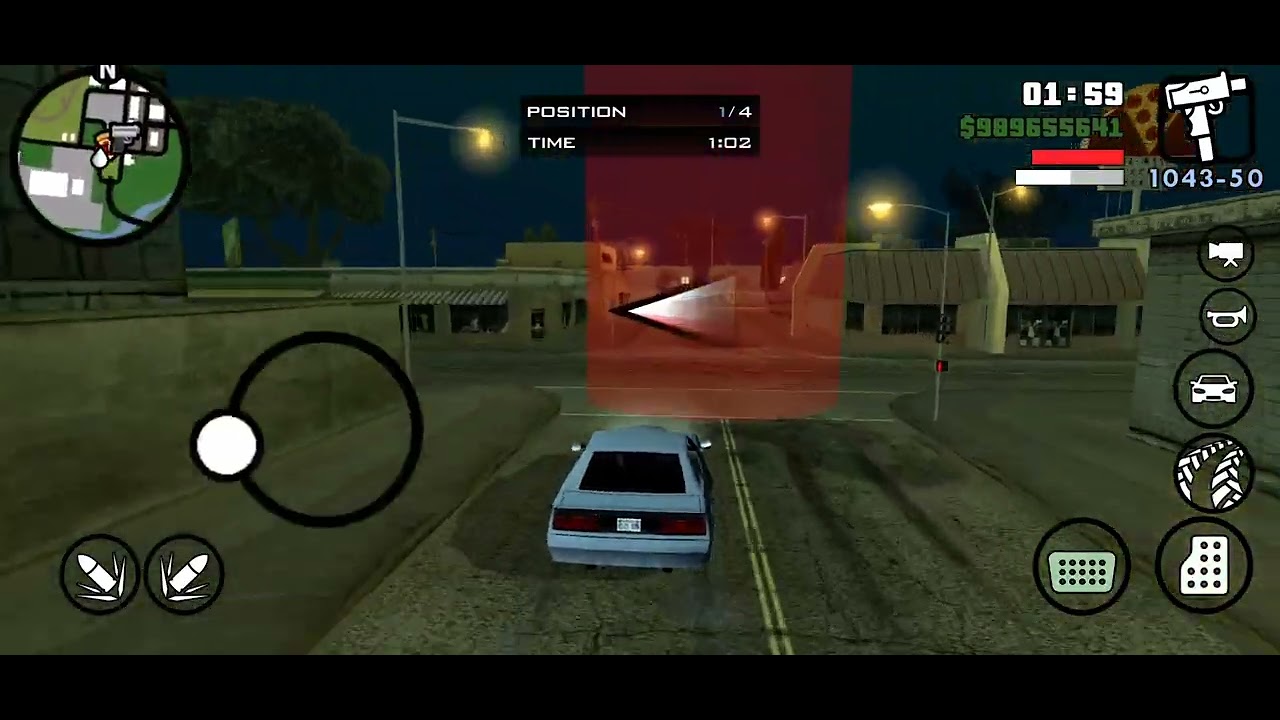 Winning the race, SanAndreas SAF! 