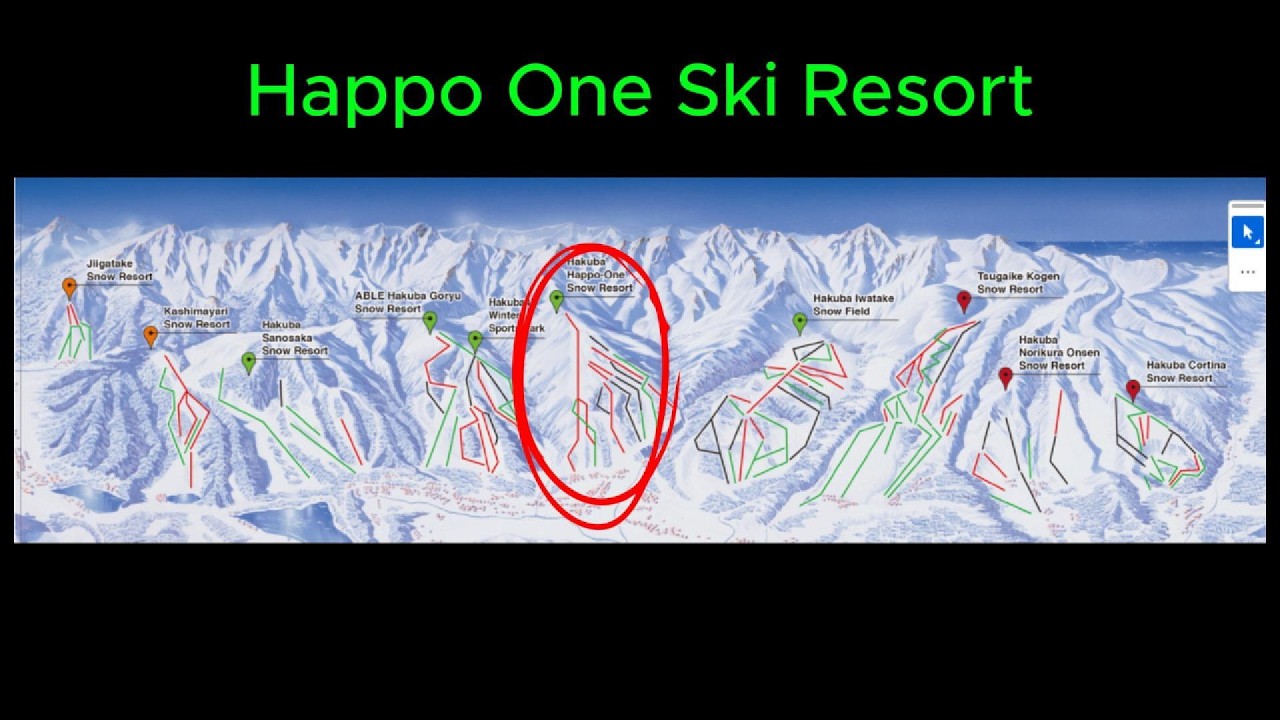 Skiing Hakuba Valley Japan - Happo One Ski Resort