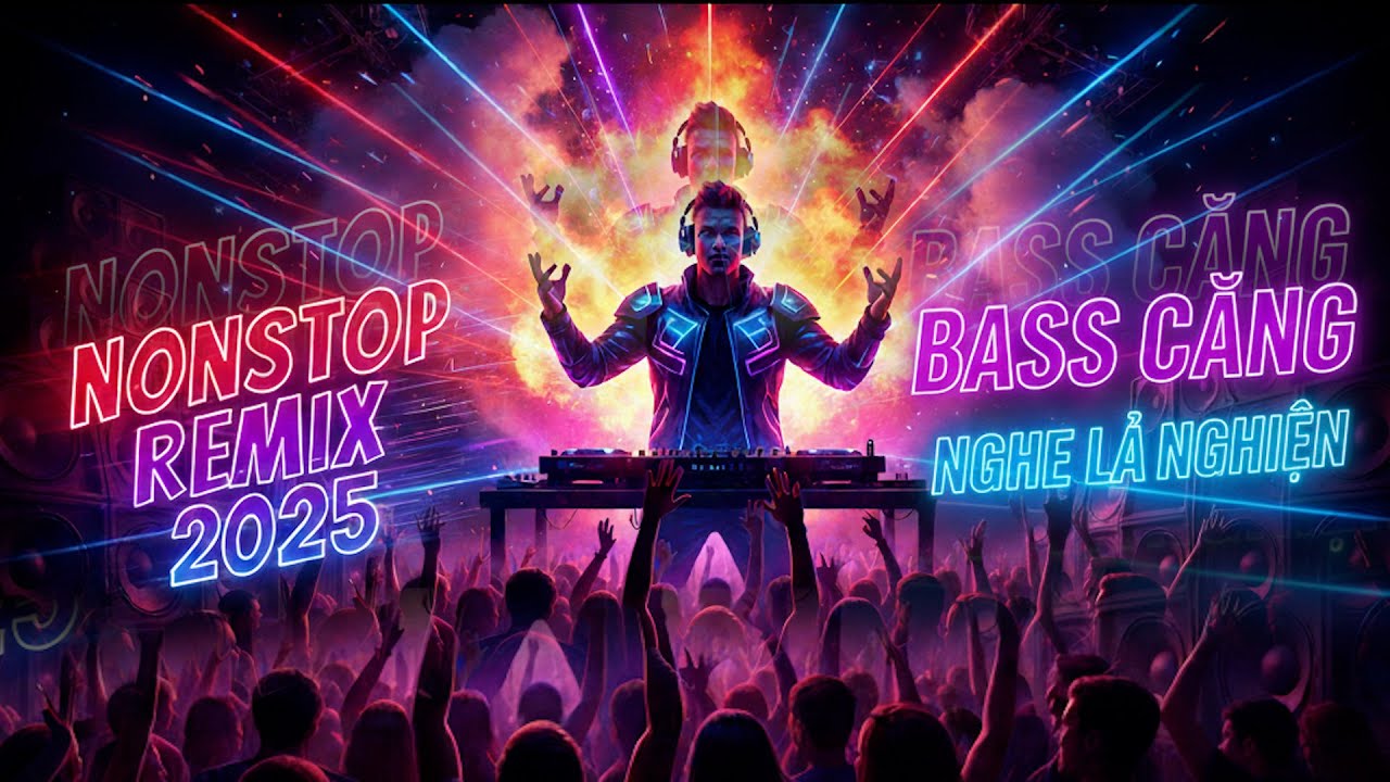 NONSTOP REMIX 2025 🔥 Nhạc DJ Căng Cực Mạnh – Nghe Là Nghiện #nonstopgaming #dj #nhacsan