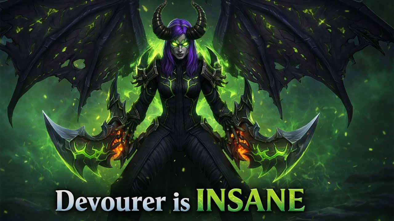 CASTER BUILD DEVOURER DEMON HUNTER IS A MONSTER IN MIDNIGHT!