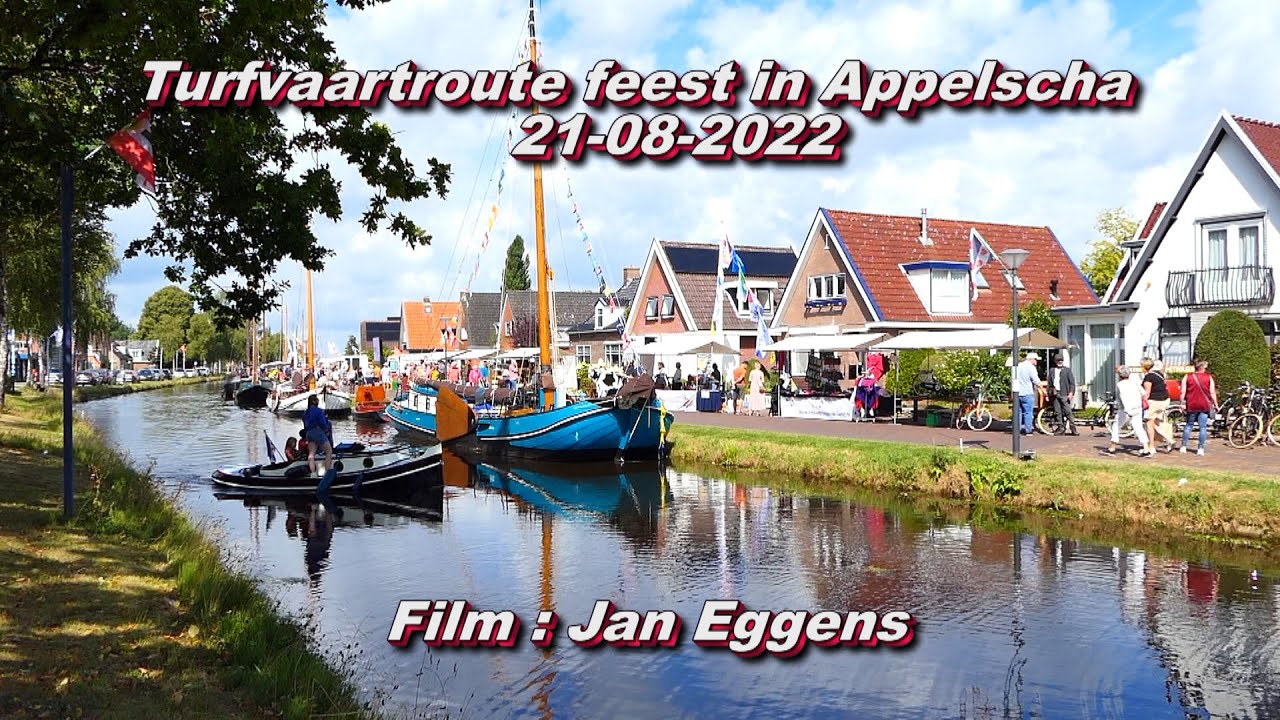 Turfvaartroutefeest in Appelscha 21 08 2022